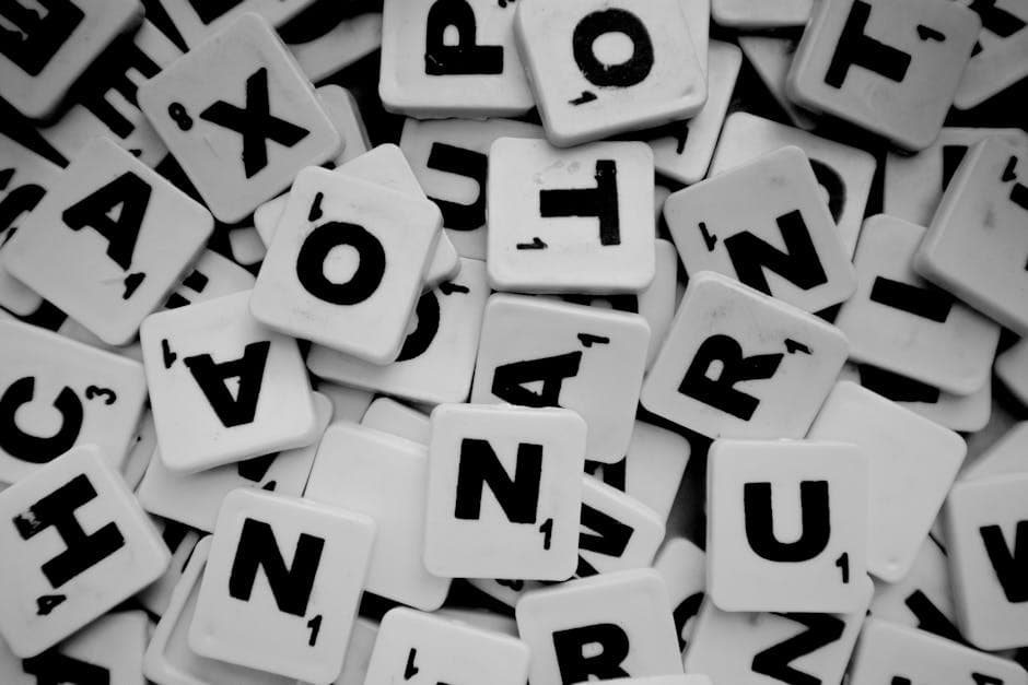 Tvåbokstavsord Wordfeud – Lista